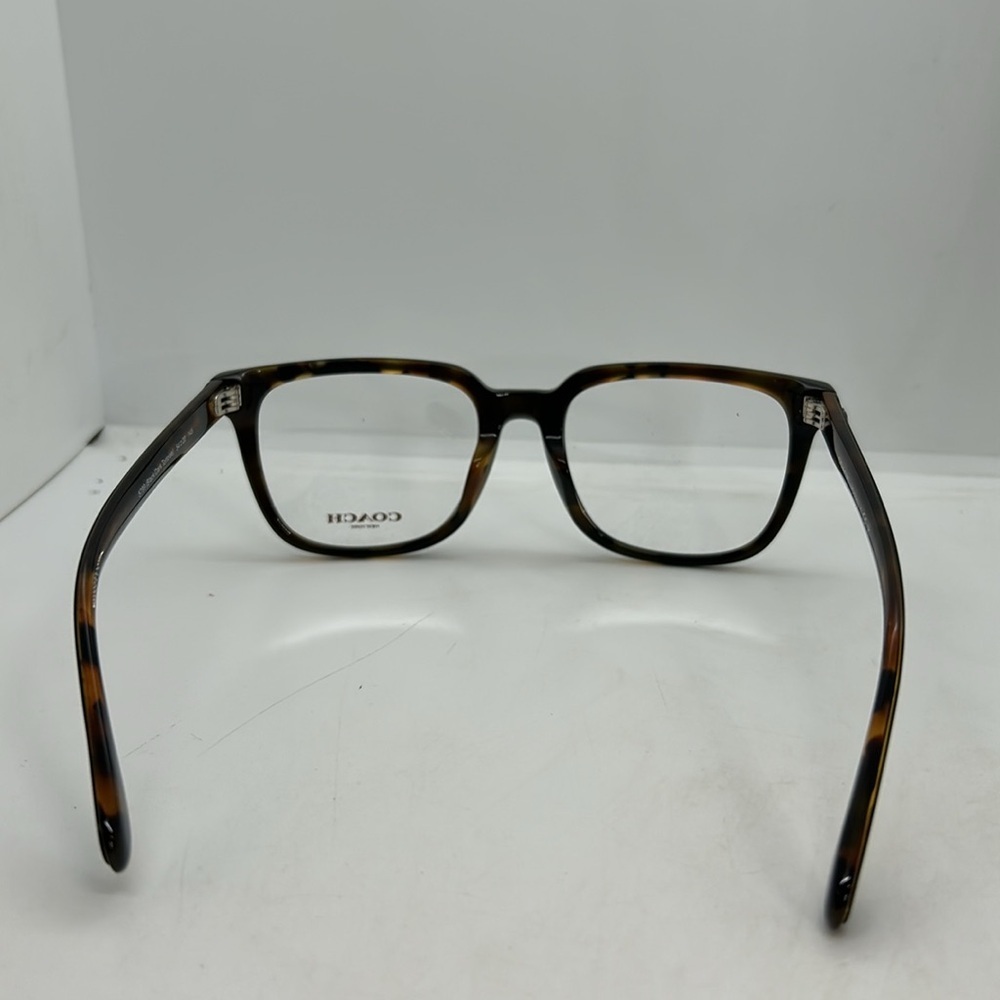 CoachHC6229 5799 Men Eyeglasses Frames RXable Black/Dark Tortoise Case NWT - Picture 6 of 10